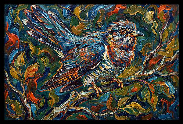 Cuckoo Among Vibrant Foliage