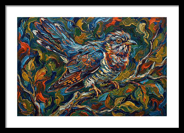 Cuckoo Among Vibrant Foliage