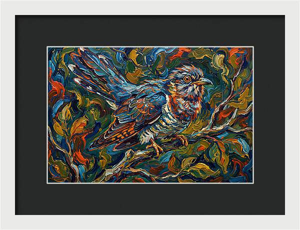 Cuckoo Among Vibrant Foliage