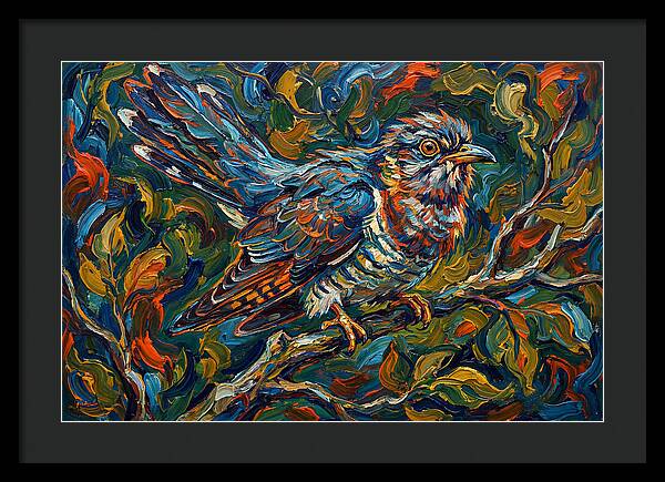 Cuckoo Among Vibrant Foliage