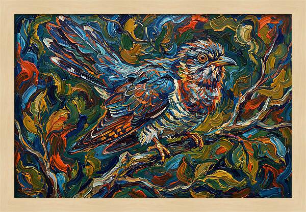 Cuckoo Among Vibrant Foliage