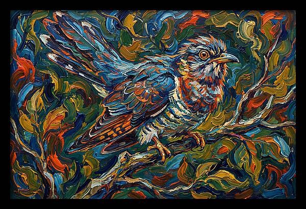 Cuckoo Among Vibrant Foliage