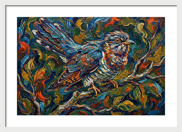 Cuckoo Among Vibrant Foliage