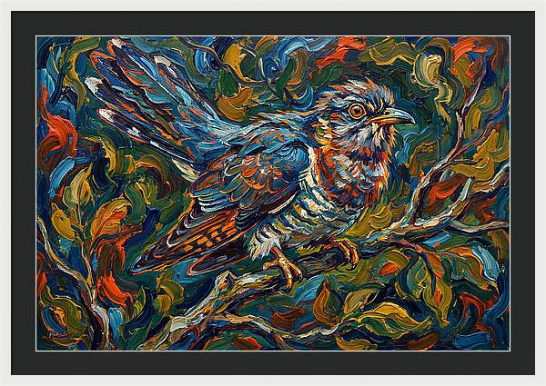 Cuckoo Among Vibrant Foliage