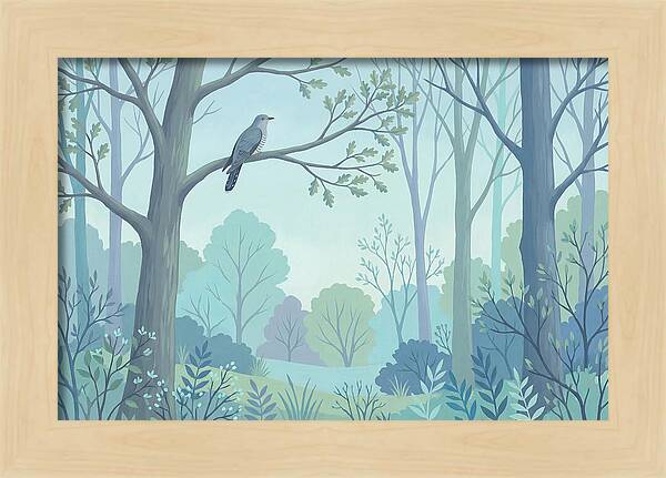 Cuckoo Calling From Treetop