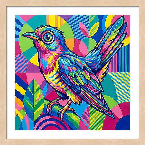 Cuckoo In Vibrant Colors