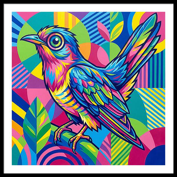 Cuckoo In Vibrant Colors