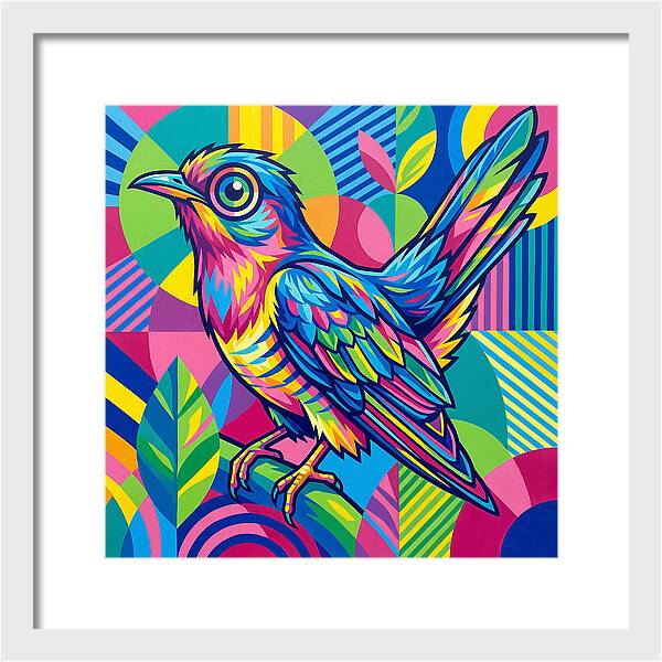 Cuckoo In Vibrant Colors