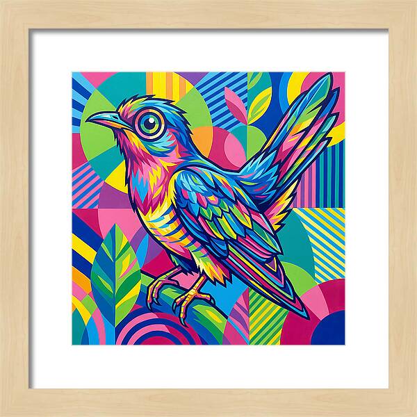 Cuckoo In Vibrant Colors
