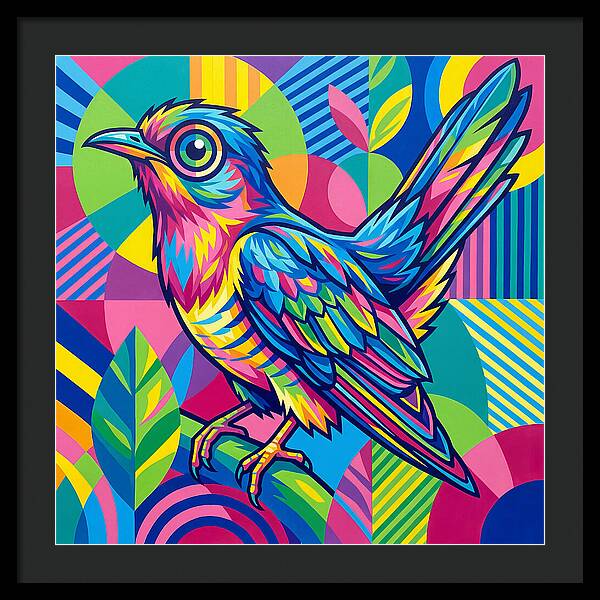 Cuckoo In Vibrant Colors
