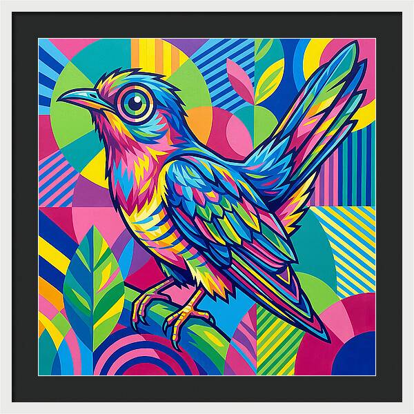 Cuckoo In Vibrant Colors
