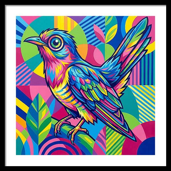 Cuckoo In Vibrant Colors