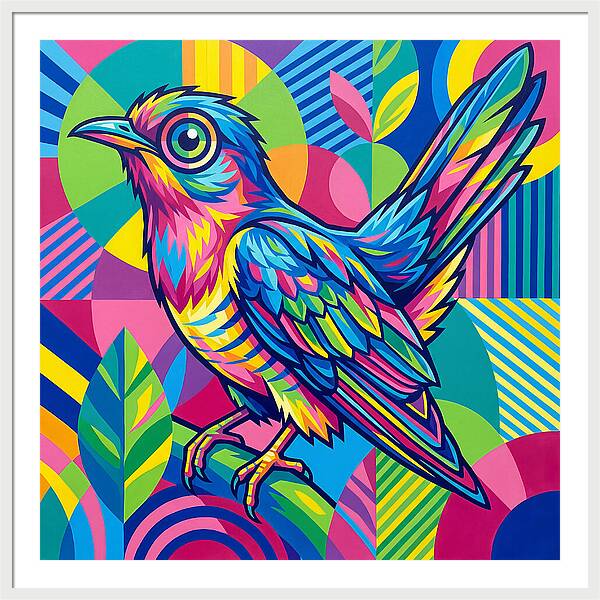 Cuckoo In Vibrant Colors