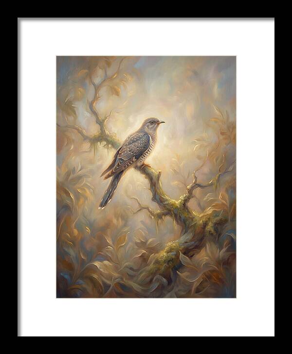 Cuckoo Perched In Glow