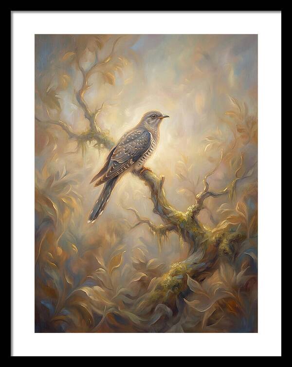 Cuckoo Perched In Glow
