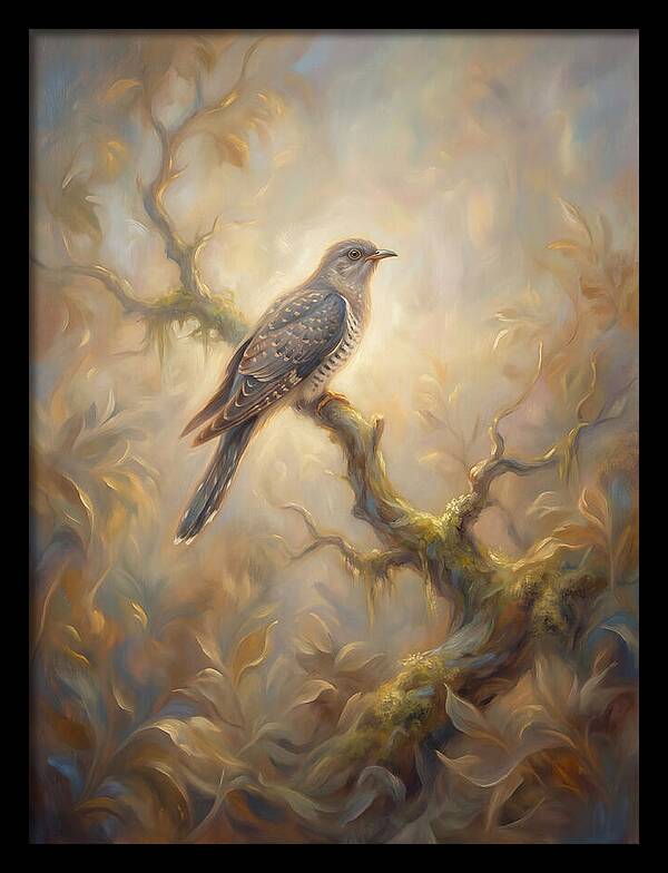 Cuckoo Perched In Glow
