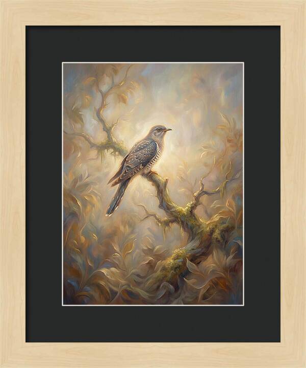 Cuckoo Perched In Glow