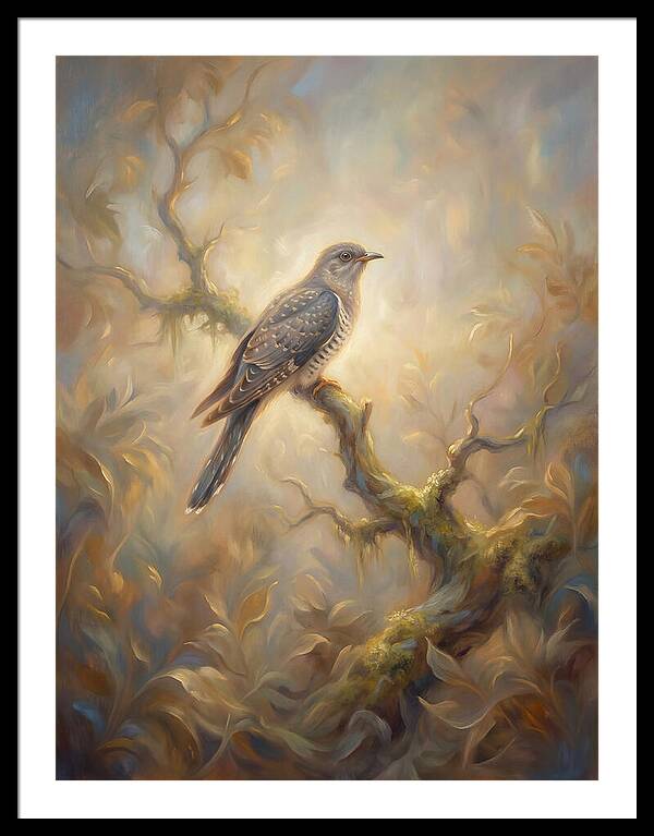 Cuckoo Perched In Glow