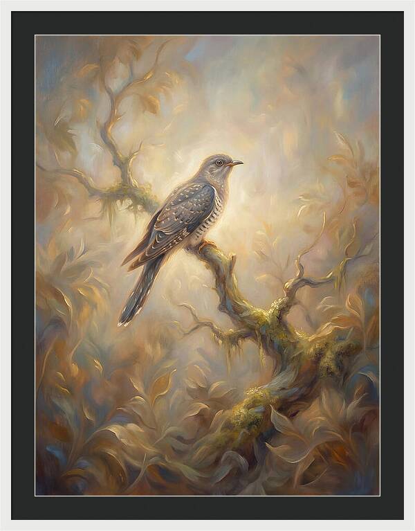Cuckoo Perched In Glow