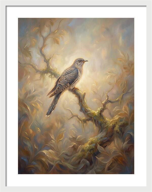 Cuckoo Perched In Glow