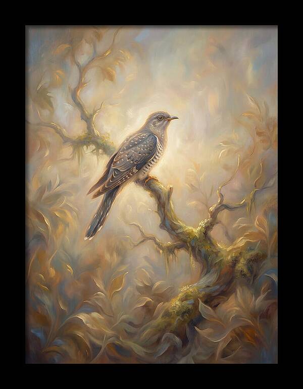 Cuckoo Perched In Glow