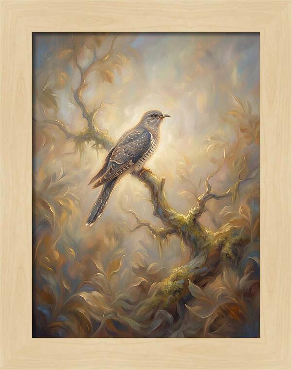 Cuckoo Perched In Glow