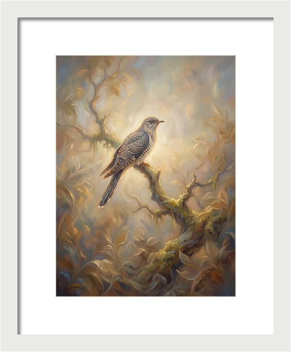 Cuckoo Perched In Glow