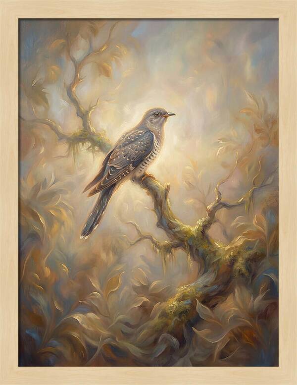 Cuckoo Perched In Glow