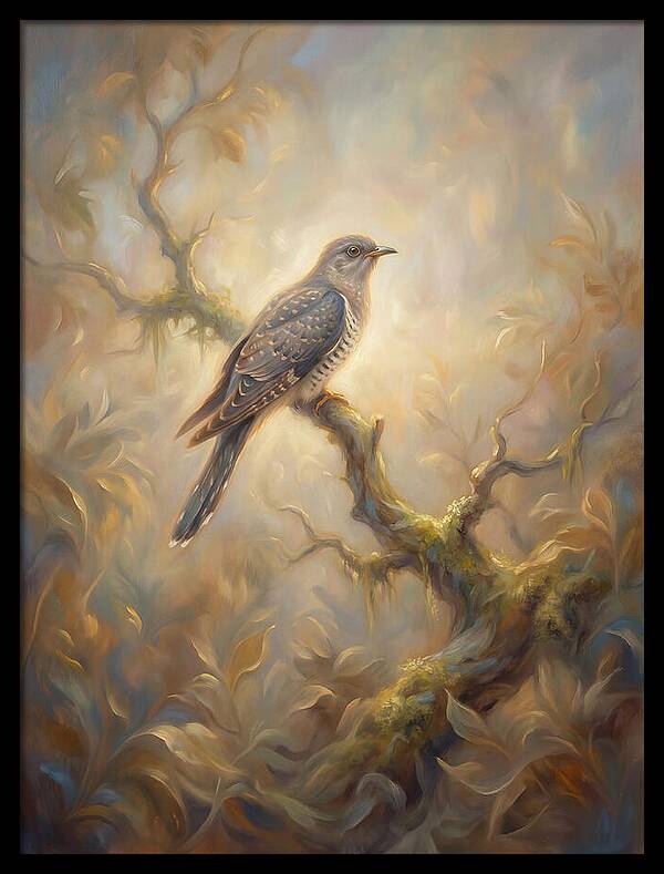 Cuckoo Perched In Glow