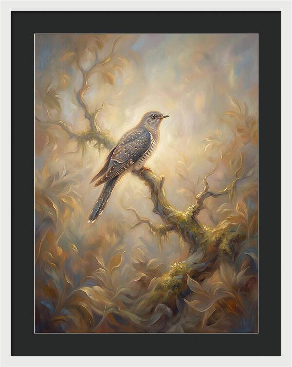 Cuckoo Perched In Glow