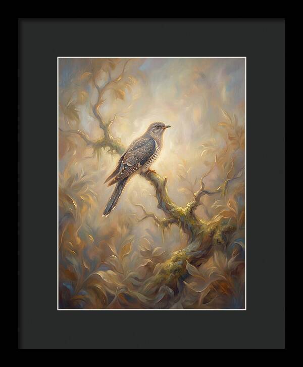 Cuckoo Perched In Glow