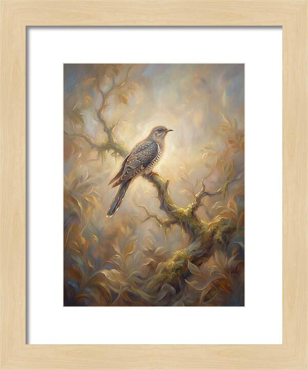 Cuckoo Perched In Glow