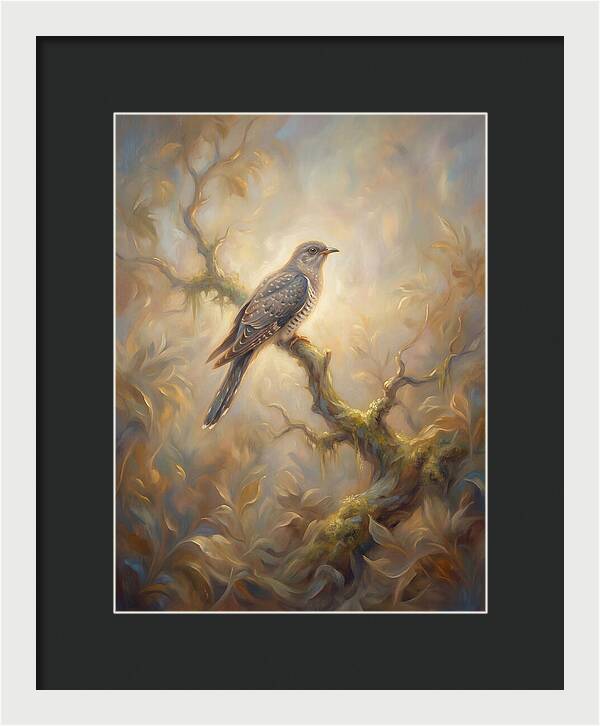 Cuckoo Perched In Glow