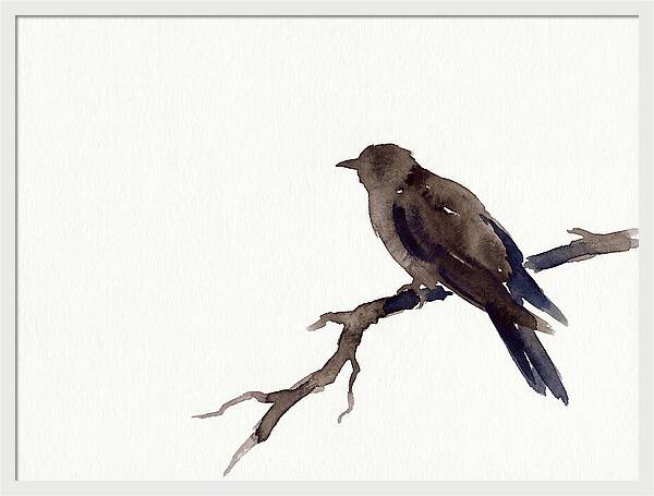Cuckoo Resting Among Leaves