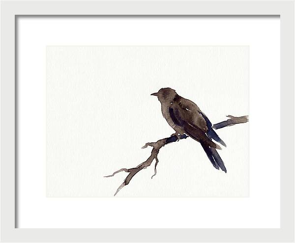 Cuckoo Resting Among Leaves