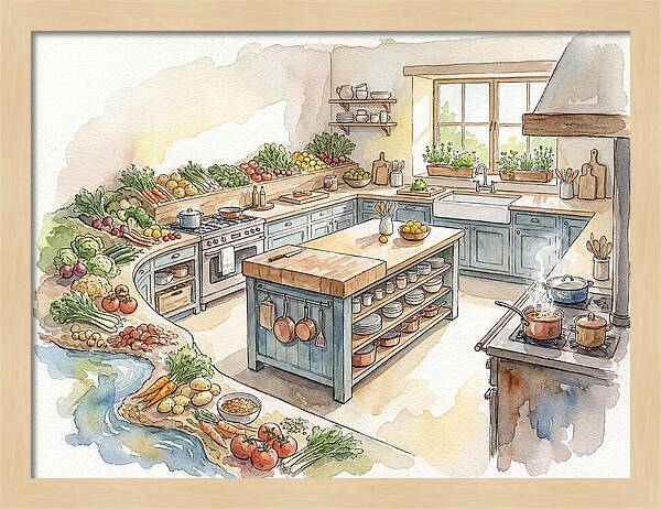 Culinary Garden Serenity