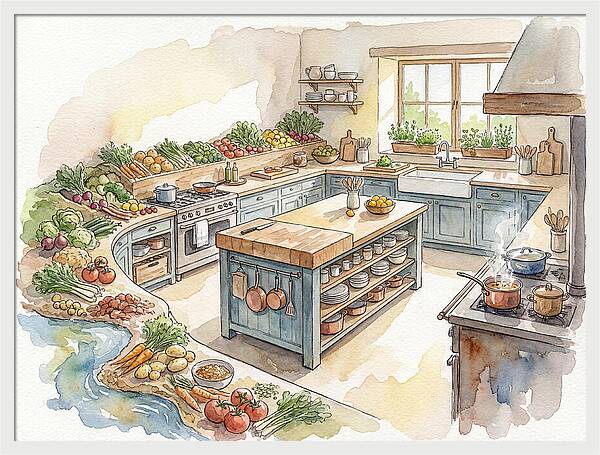 Culinary Garden Serenity
