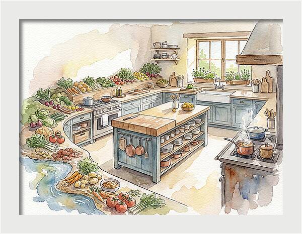 Culinary Garden Serenity