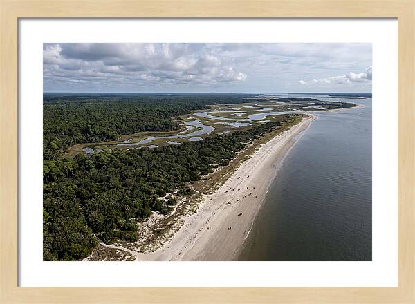 Cumberland Island Serenity From Above