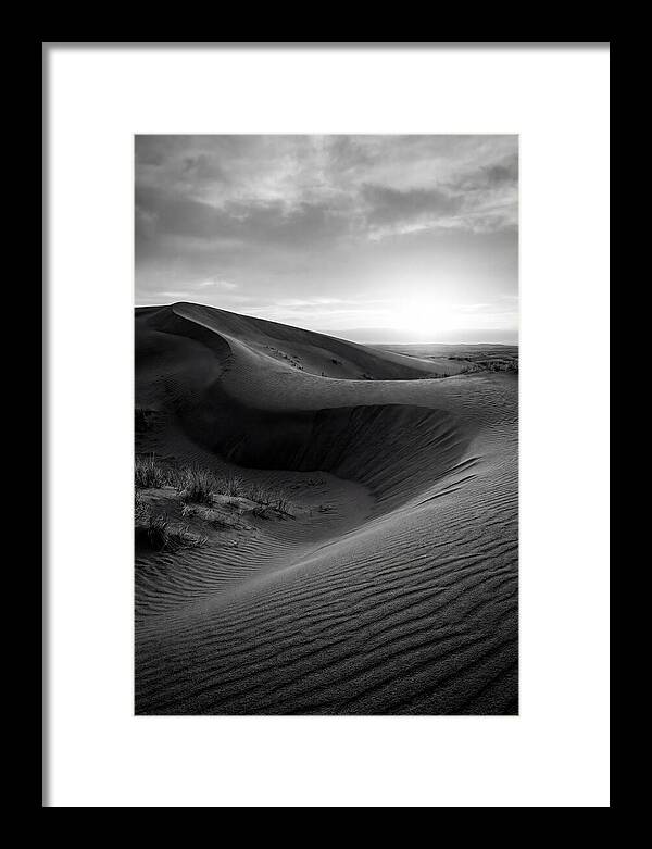 Curonian Spit Dunes At Dusk