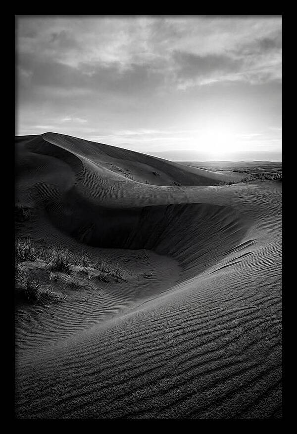 Curonian Spit Dunes At Dusk
