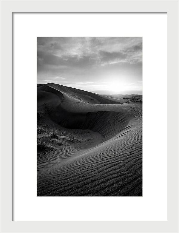 Curonian Spit Dunes At Dusk