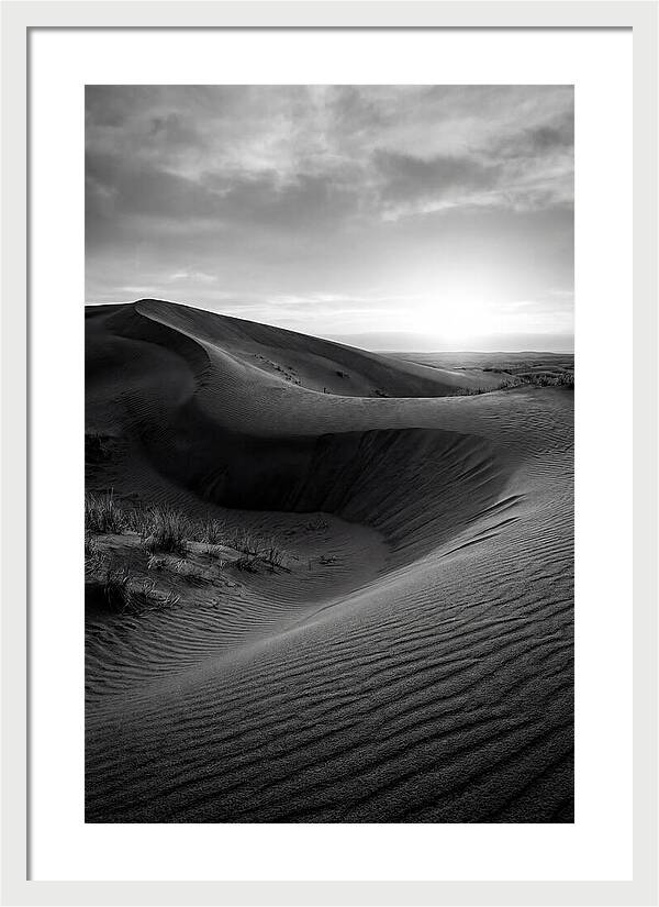 Curonian Spit Dunes At Dusk