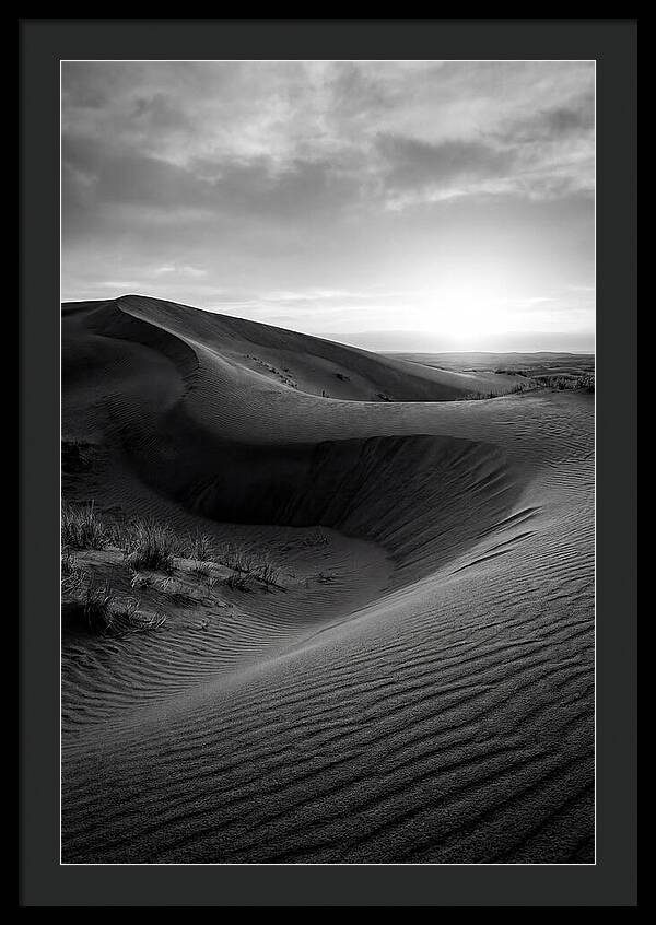 Curonian Spit Dunes At Dusk