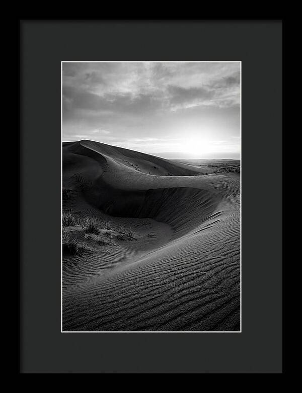 Curonian Spit Dunes At Dusk