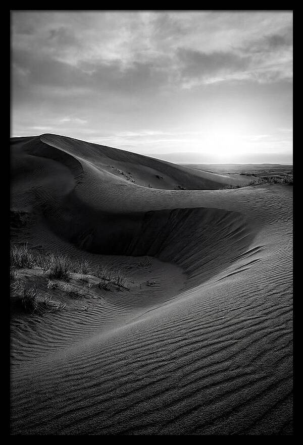 Curonian Spit Dunes At Dusk
