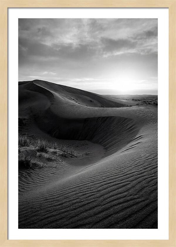 Curonian Spit Dunes At Dusk