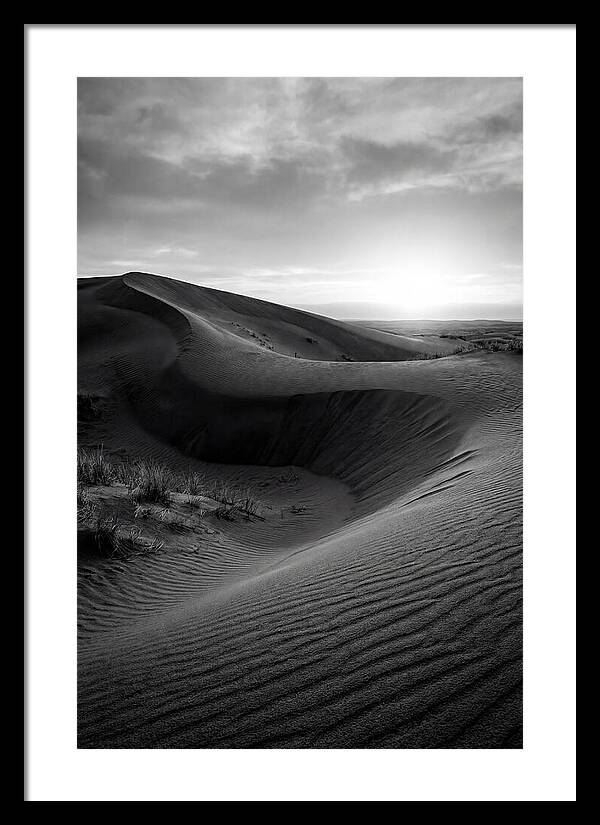 Curonian Spit Dunes At Dusk