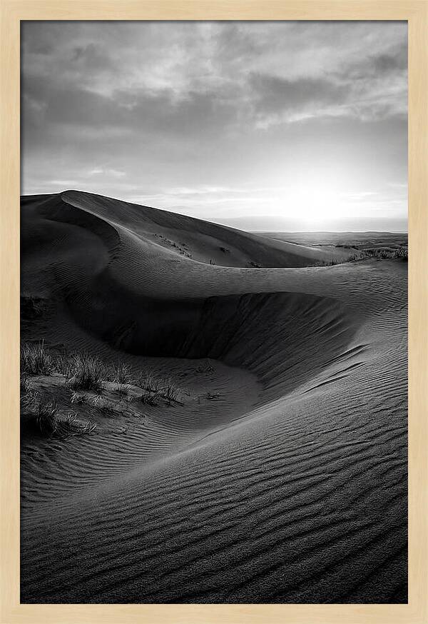 Curonian Spit Dunes At Dusk