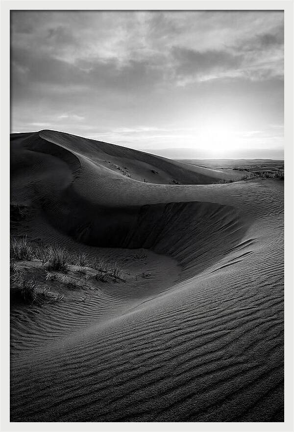 Curonian Spit Dunes At Dusk